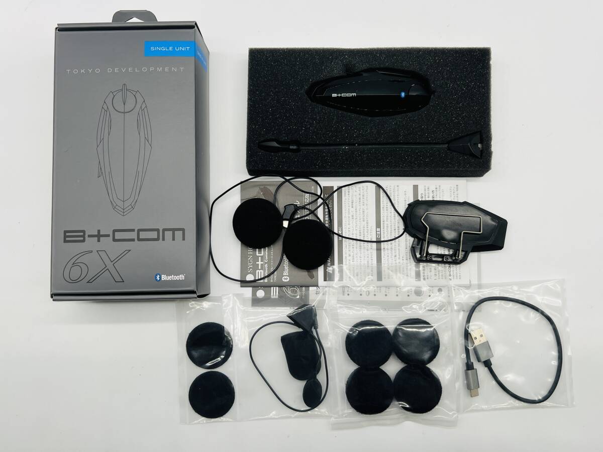 SYGN HOUSE サインハウス B+COM SB6X ビーコム インカム 無線 トランシーバー Bluetooth _画像1