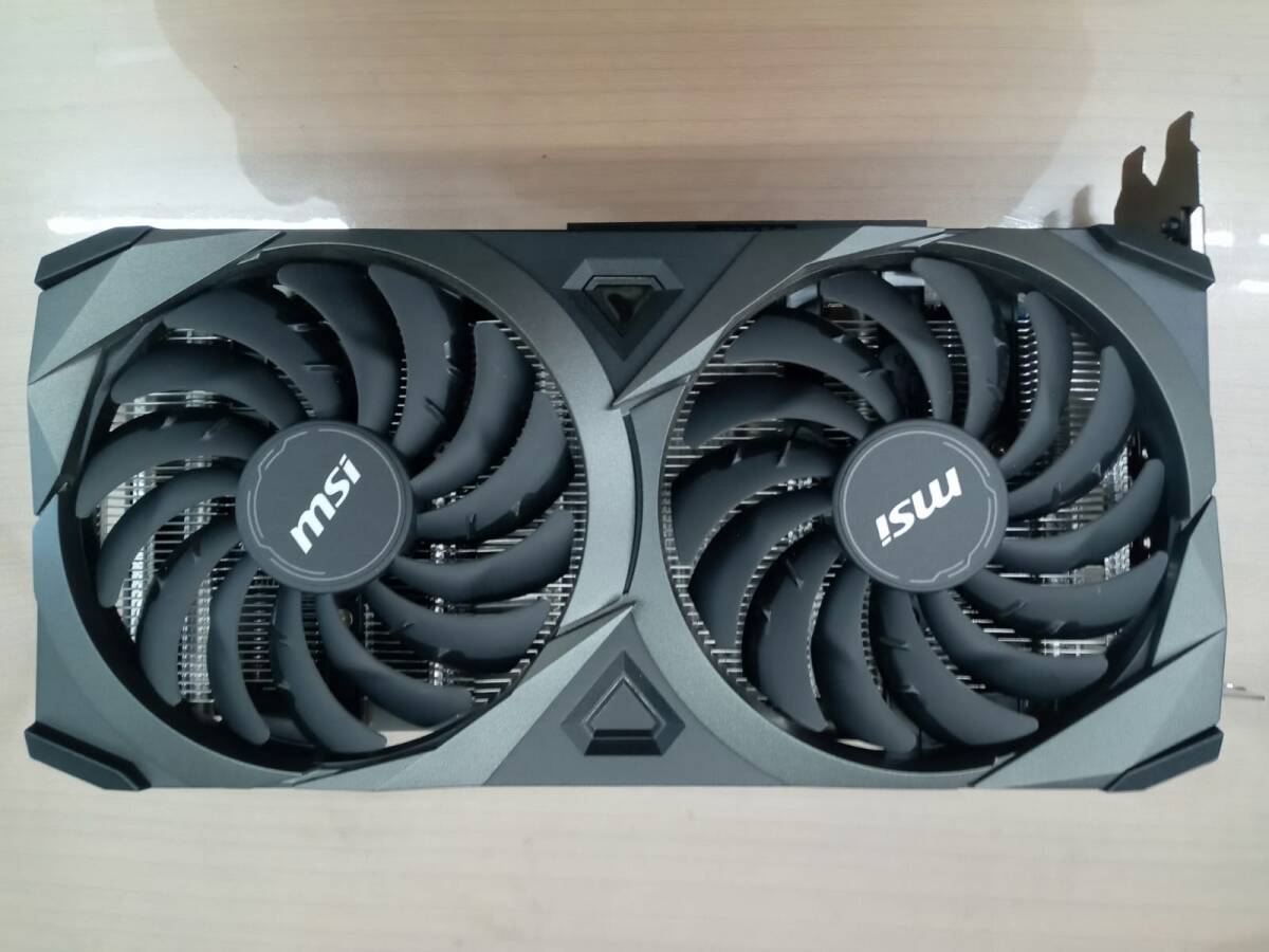 【中古品・箱あり】msi VENTUS2X GeForce RTX3070 8GB【グラフィックボード】_画像3