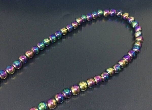 【Premio Fortuna】... ожерелье   радуга   цвет  6 миллиметр × около 83 зёрнышко  46 сантиметр   мужчина  женщина  ... для  508061■■