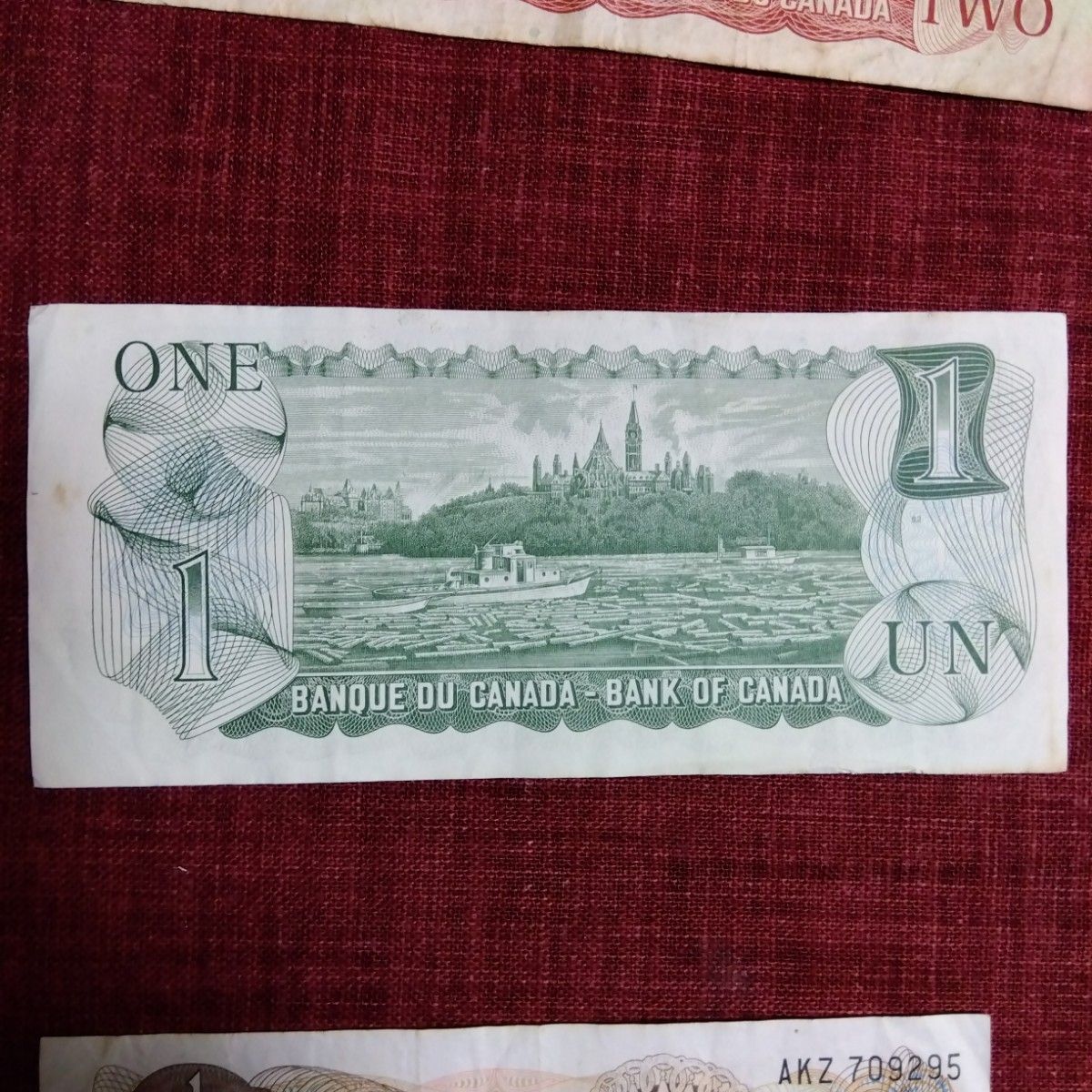 外国紙幣　 旧紙幣　ドル　カナダ　ニュージーランド　アメリカ　7枚セット