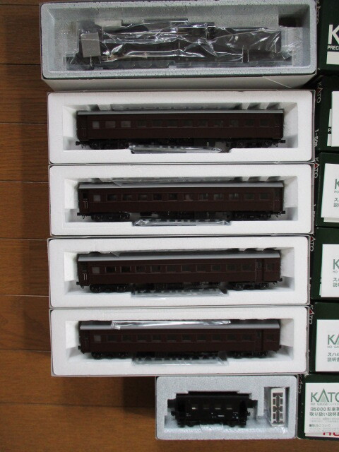 . calendar ... cheap exhibition KATO HO gauge 1-202 D51 standard shape unrunning goods not yet take out accessory unopened passenger car .. car set 