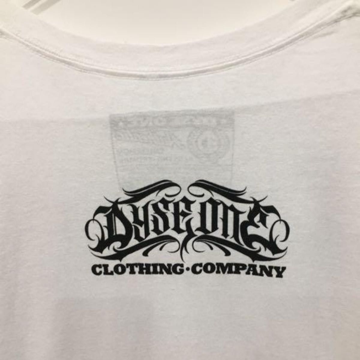 【並行輸入品】Dyse One プリントTシャツ　#7 ホワイト　XL  半袖プリントTシャツ　 白
