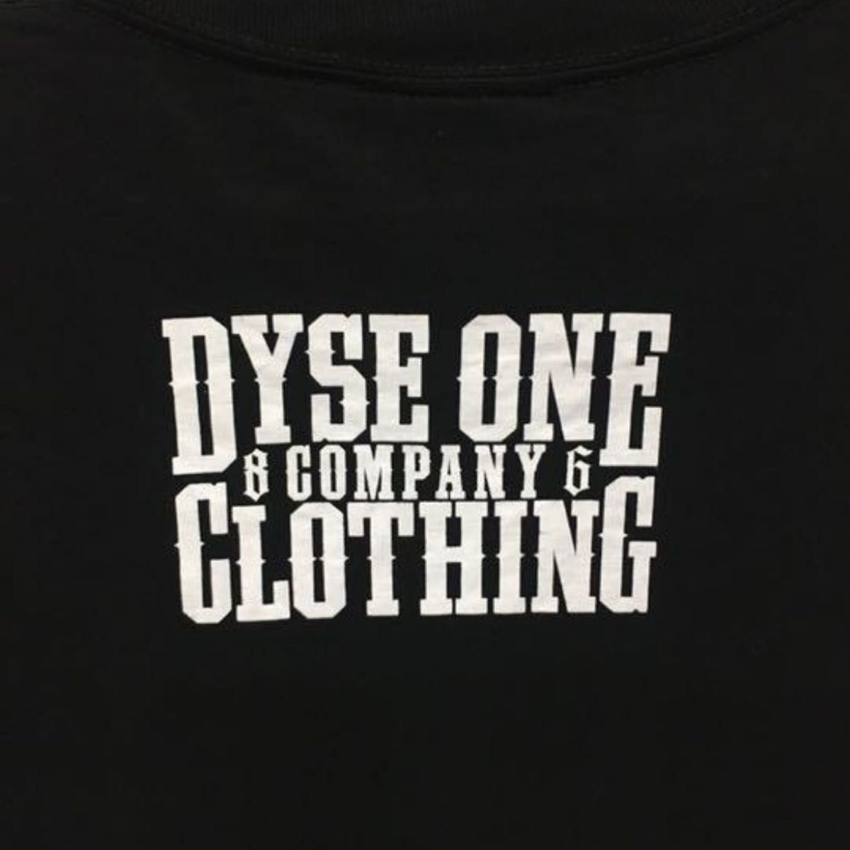 【並行輸入品】Dyse One プリントTシャツ　#4 ブラック&ブルー　L