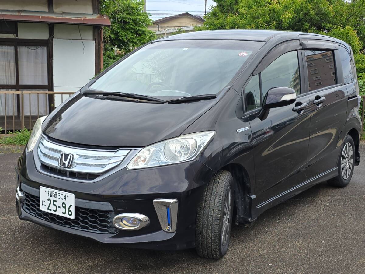 ※九州・福岡発※フリードHV*ジャストセレ*車検7年3月*純正ナビ*DTV*Bカメラ*両側パワスラ*クルコン*スマートキー*純正AW*_画像7