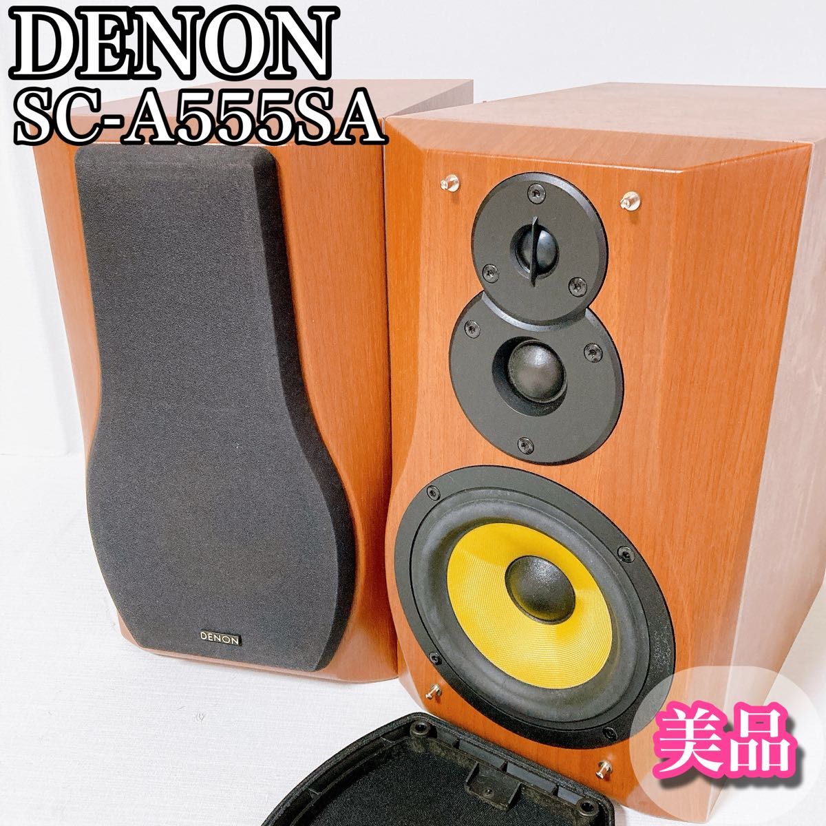 デノン　DENON スピーカー　SC-A555SA 美品　動作品