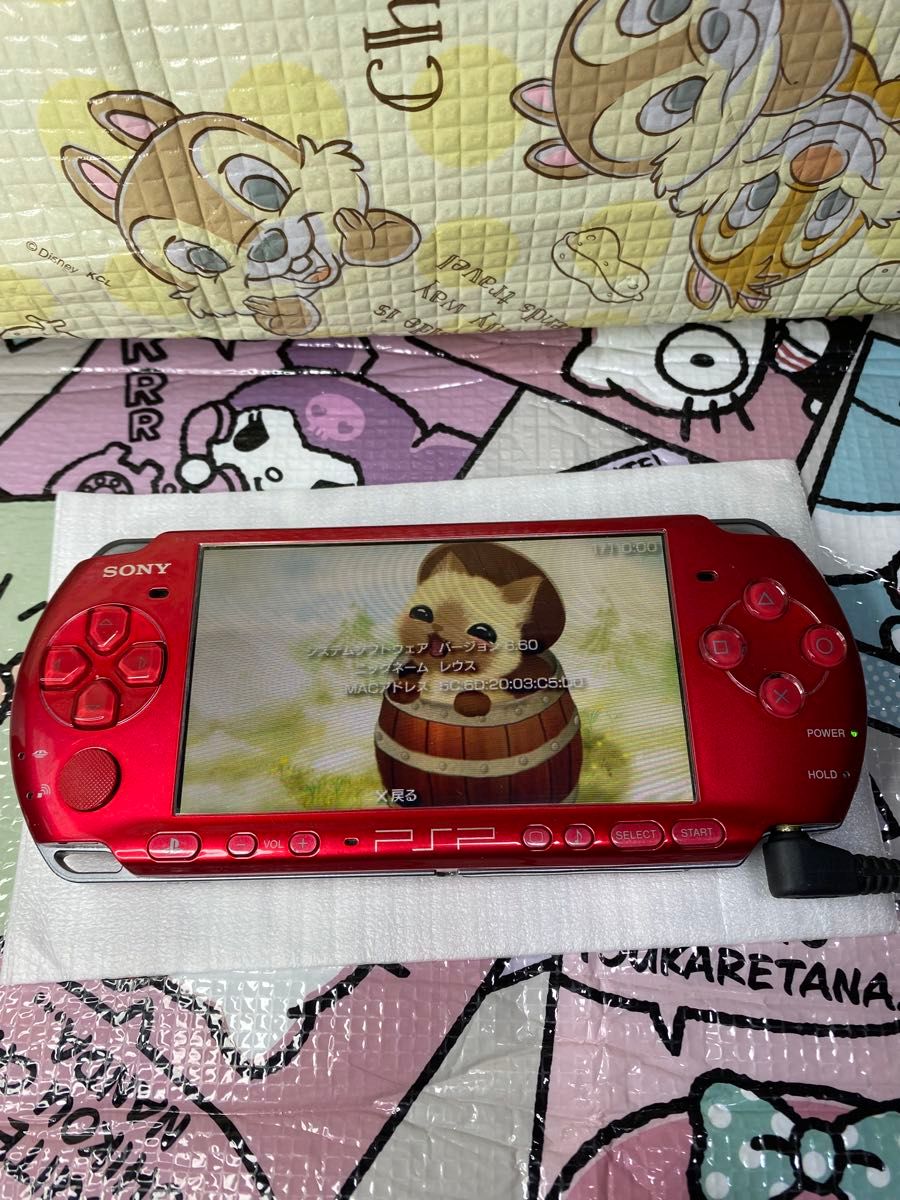 PSP3000本体ラディアンレッド