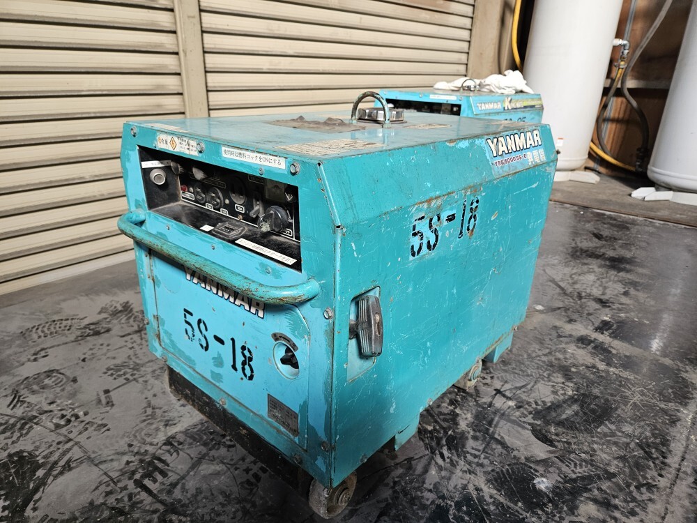 Yahoo!オークション - 中古機 ガソリン発電機 YSG5000SS Yahoo!オークション - 中古機 ガソリン発電機 YSG5000SS