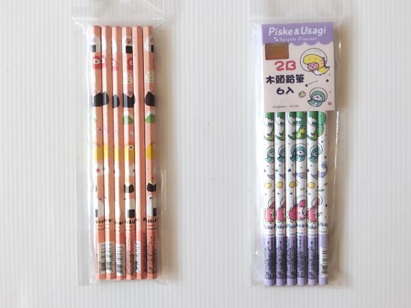  Taiwan * prompt decision! regular goods!! kana partition. small animals piske&...HB pencil 6ps.@or 2B pencil 6ps.@!