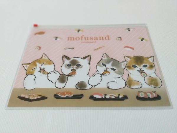  Taiwan * быстрое решение! стандартный товар!!mof Sand (mofusand)same... суши ... кошка собака A4 размер ползун кейс * материалы пакет .. тоже 1!