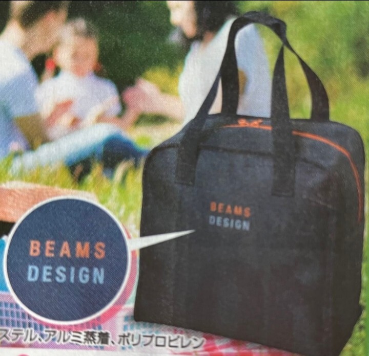 BEAMS■■保冷・保温バッグ■■これからの季節にピッタリ！■■ビームスデザイン！！ラウンドバッグ　カートバッグ_画像2