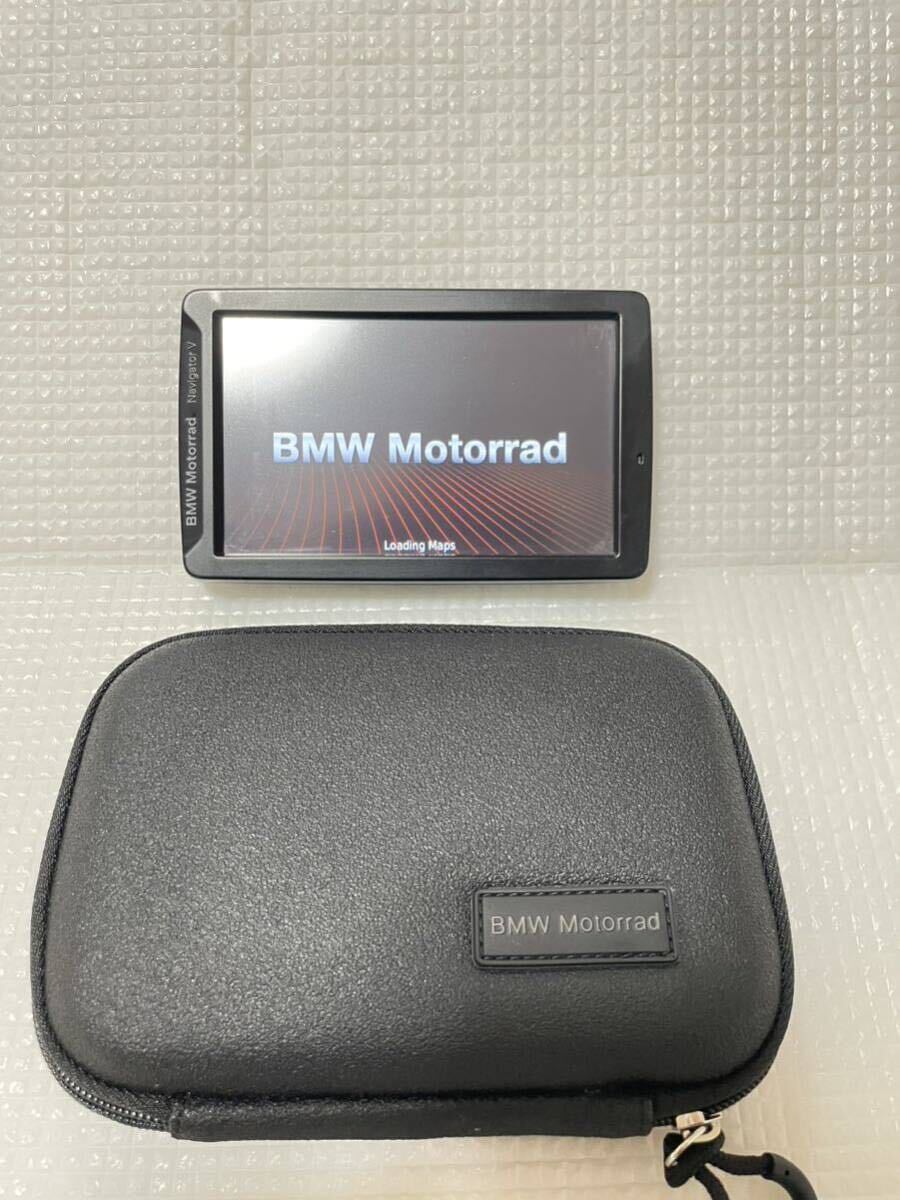 BMW NavigatorⅤ ナビゲーター５ Motorrad 中古 本体傷あり バッテリー2022年製造の画像1
