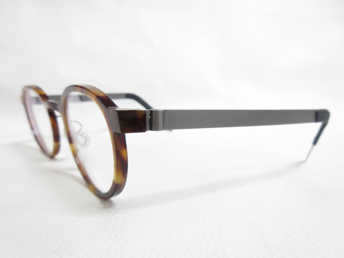 13040◆LINDBERG リンドバーグ アセタニウム NO/F38F 1014 46□23 T419-135 COL.AB02 メガネ/眼鏡 MADE IN DENMARK 中古 USED_画像2