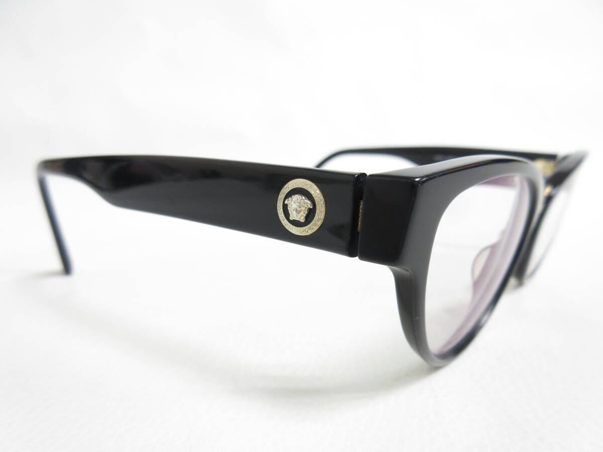 13052◆VERSACE ベルサーチ MOD.3267-A GB1 53□17 140 度入りレンズ メガネ/眼鏡 MADE IN ITALY 中古 USED_画像3