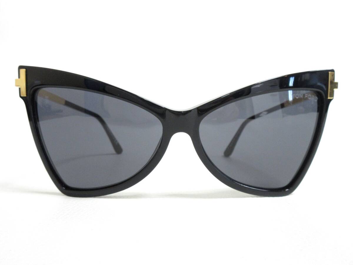 13065◆TOM FORD トムフォード TALLULAH TF767 01A 61□14 135 サングラス MADE IN ITALY 中古 USED_画像2