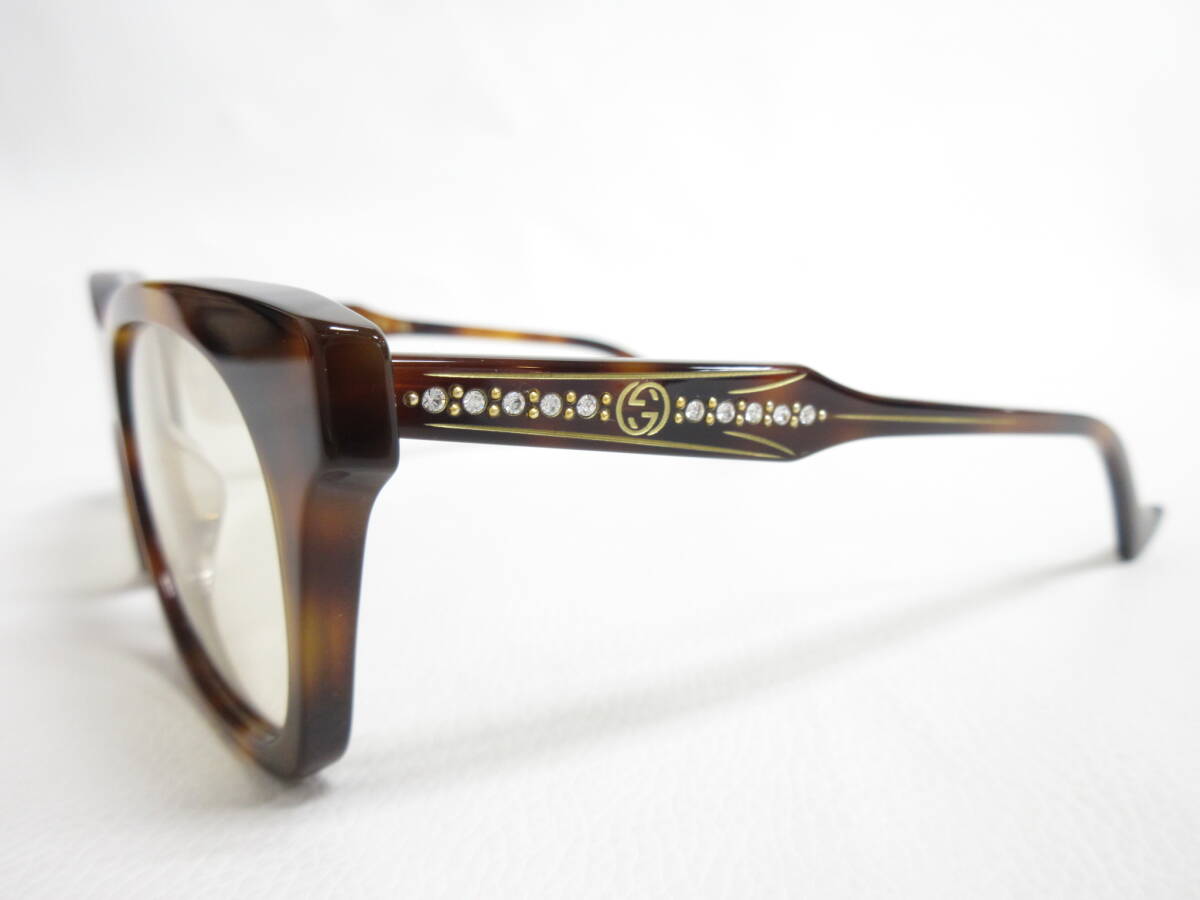 13066◆GUCCI グッチ GG1299S 005 55□16-140 UKCA カラーレンズ/眼鏡/サングラス MADE IN ITALY 中古 USED_画像3