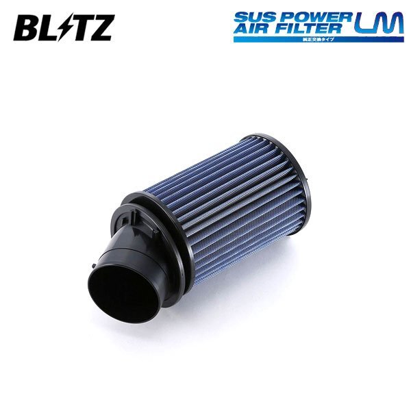 BLITZ ブリッツ サスパワー エアフィルター LM SH-71B インテグラ DB6 H5.7～H13.7 ZC(キャブ除く) FF 59533_画像1