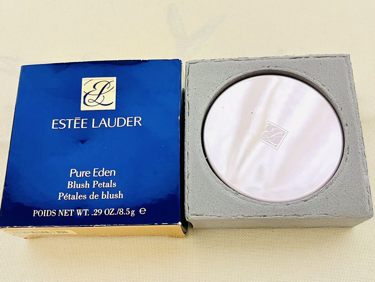 【USED】☆ ESTEE LAUDER エスティ ローダー ピュア エデン ブラッシュ ペタル (フェイスカラー ) 限定品 チーク_画像4