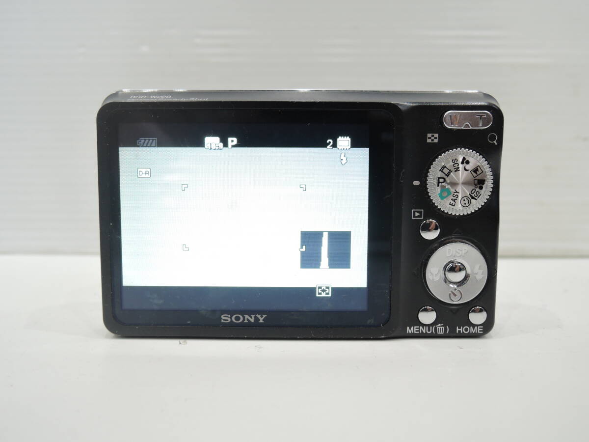 SONY ソニー Cyber-Shot サイバーショット DSC-W220 コンパクトデジタルカメラ 起動確認済み A3594の画像4