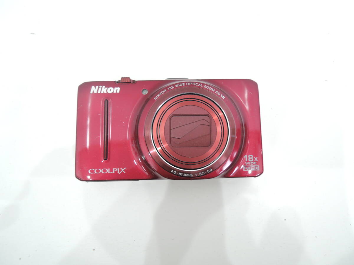 Nikon コンパクトデジタルカメラ COOLPIX S9300 起動確認済み　A3632_画像1