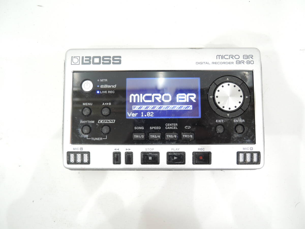 BOSS BR-80 цифровой магнитофон многоканальный магнитофон электризация подтверждено A3752