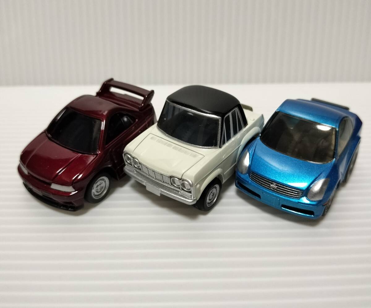 チョロＱ 日産 スカイライン 3台セット_画像2