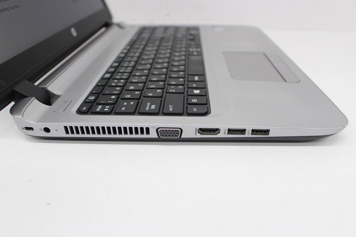 現状 ProBook 450 G3 第6世代 Core i7 6500U /8GB/DVDドライブ/15.6インチ/Wi-Fi/USB3.0/SDカードスロット/Win8モデル☆の画像6
