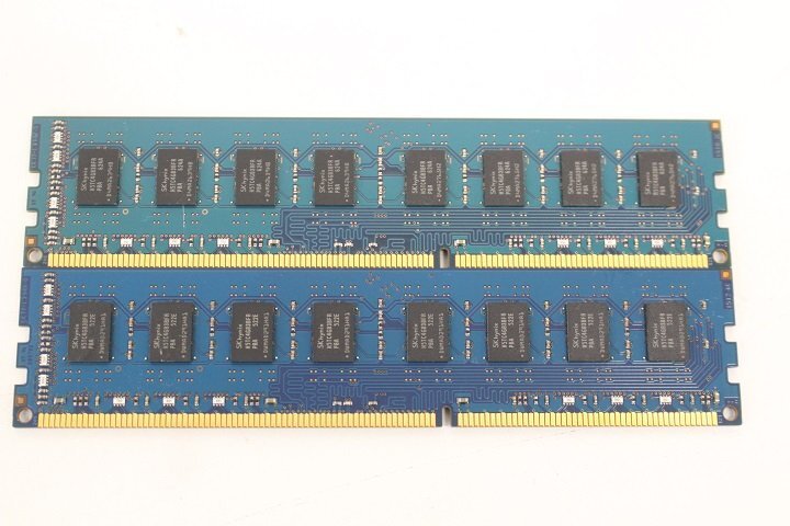 SKhynix HMT41GU6BFR8A-PB DDR3 PC3L-12800U 8GB×2枚セット 16GB メモリ☆_画像3