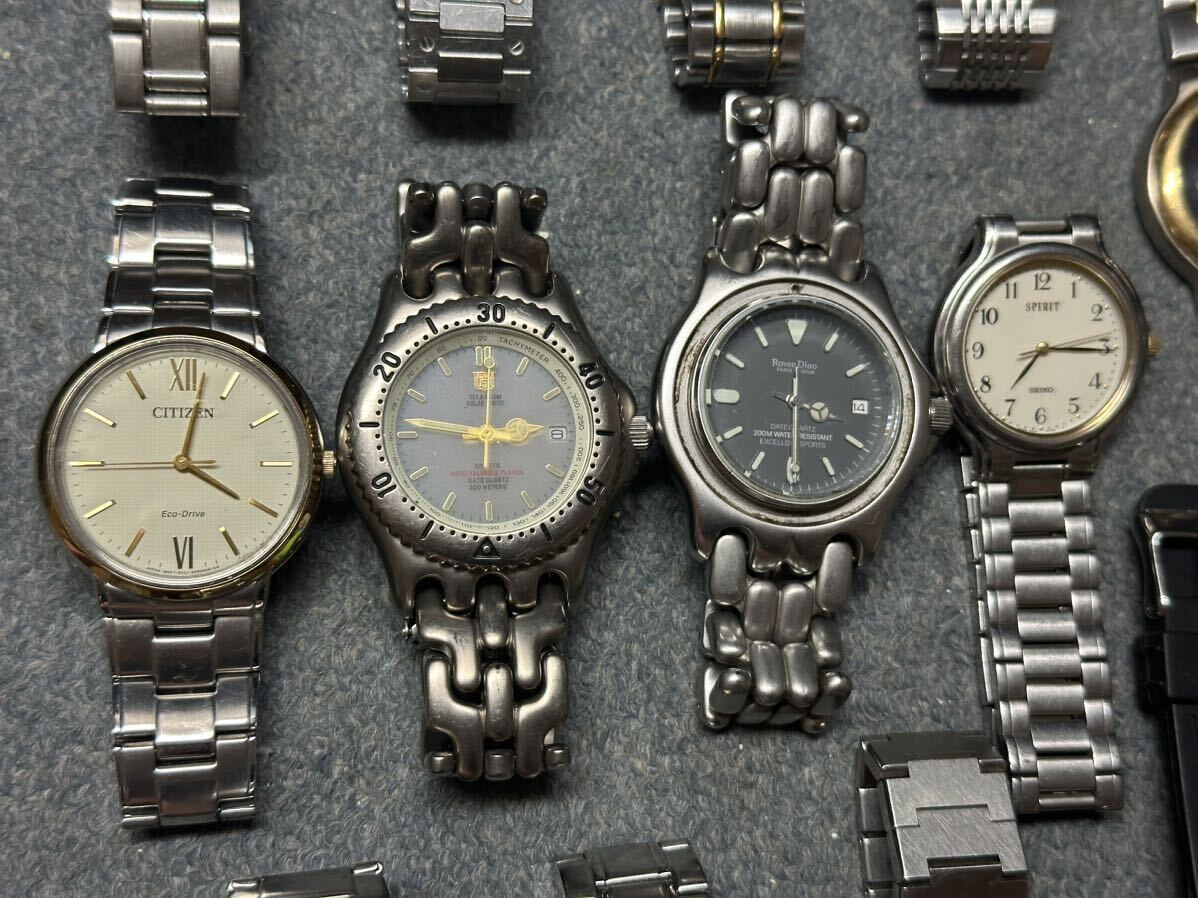 1円〜ジャンク腕時計 まとめ売り SEIKO / CITIZEN / CASIO他 クォーツ /ソーラー電波など メンズ レディース腕時計の画像3