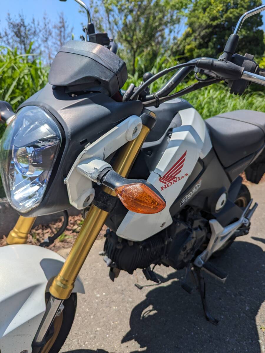 ホンダ　GROM JC61 ボロイ　普通に走れる　でもボロイ_画像4