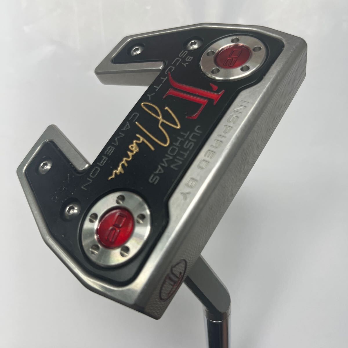 ☆★中古美品【世界限定2020本】SCOTTY CAMERON スコッティキャメロン INSPIRED BY JUSTIN THOMAS PHANTOM X 5.5 カバー有り★☆の画像1