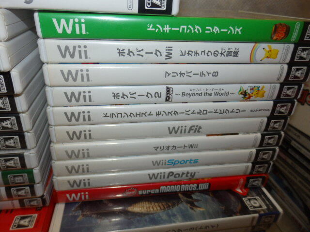 Wii WiiU ソフト 50本 まとめて はじめの一歩 ゴールデンアイ ゼルダ マリオカート スーパーマリオギャラクシー ポケパーク 大神 GG1755_画像5