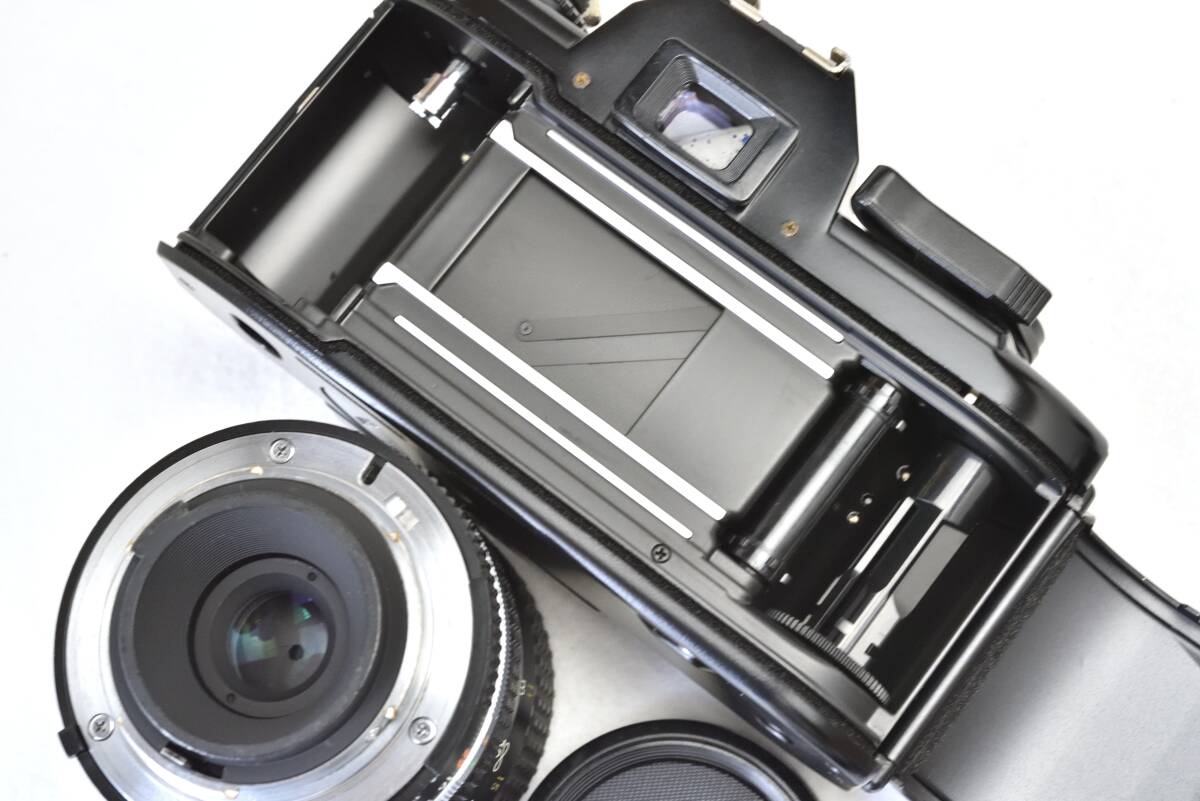 【きれいな動作品】Nikon ニコンEM 軽量標準ズームレンズセット 清掃・整備・モルト交換済　電池付きでそのまま使える動作良好品_画像7