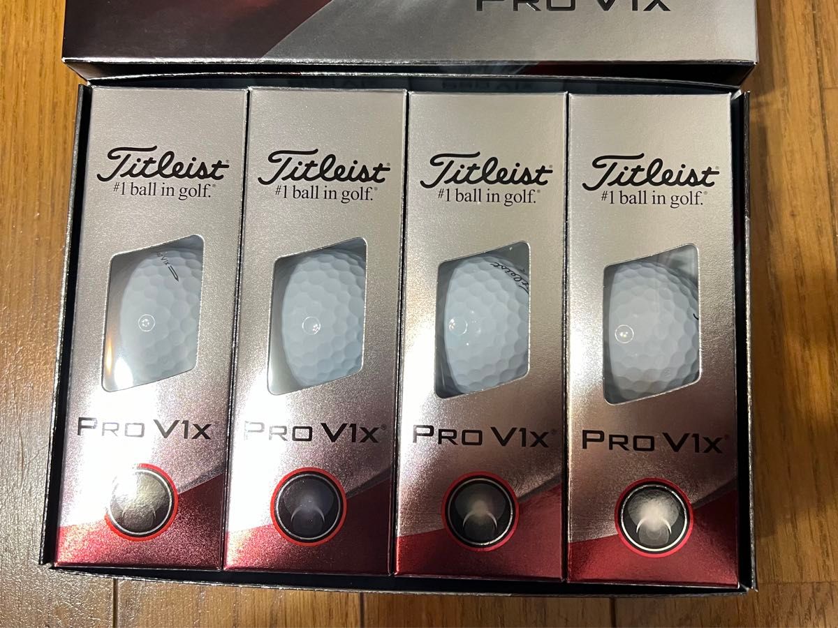 現行品　新品タイトリスト　Titleist Pro V1X 白色1ダース　オマケ付き