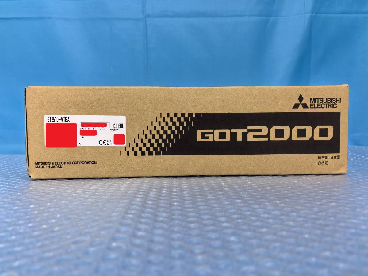 [CK22032] MITSUBISHI 三菱電機 GOT2000 GT2510-VTBA タッチパネル 表示器 未開封品_画像2