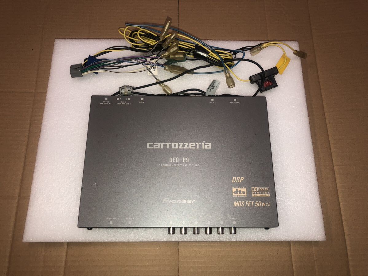 carrozzeria Carozzeria DEQ-P9 5.1CH DSP unit amplifier Pioneer operation not yet verification junk 