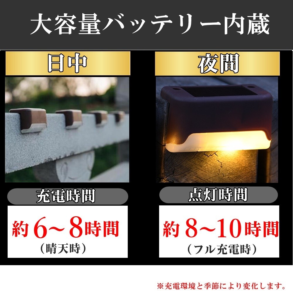  solar light LED garden outdoors garden waterproof l type stylish bright put type solar 4 piece set sensor . stair crime prevention entranceway Y20239f-2