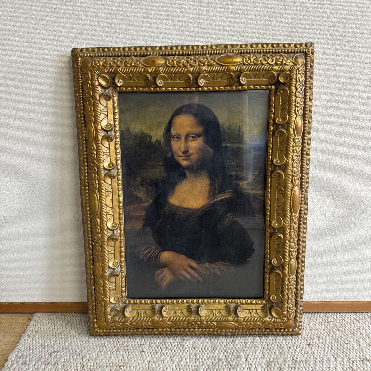 純金アート絵画シリーズコレクション モナリザ 純金 24K 24金1g 絵画 モナリザ