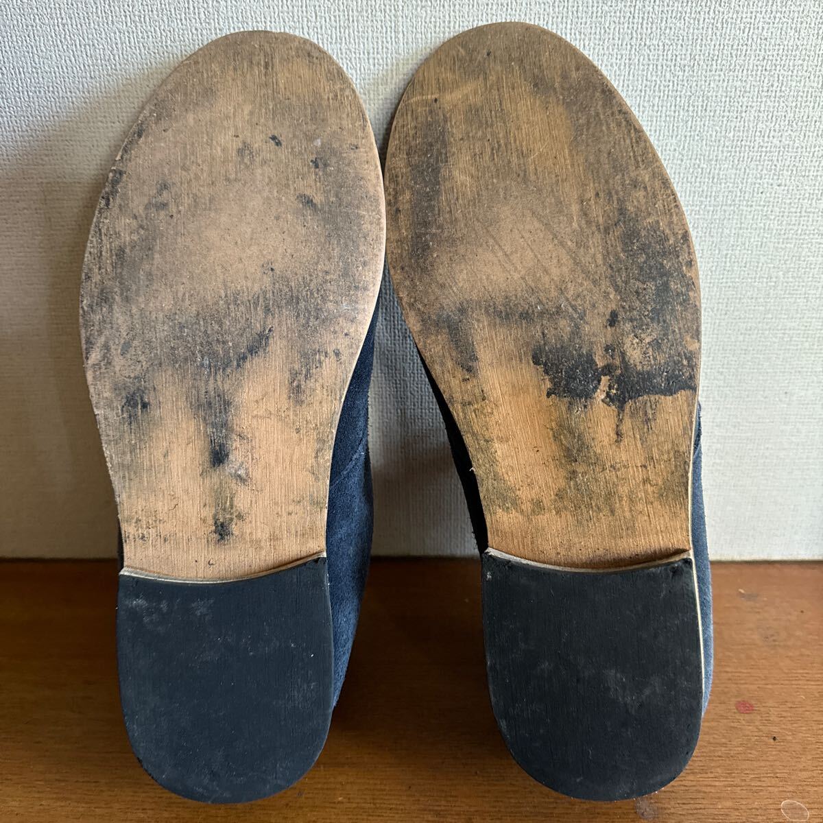 JUNMEN ジュンメン ブーツ スウェード スエード 靴 シューズ サイズMの画像5