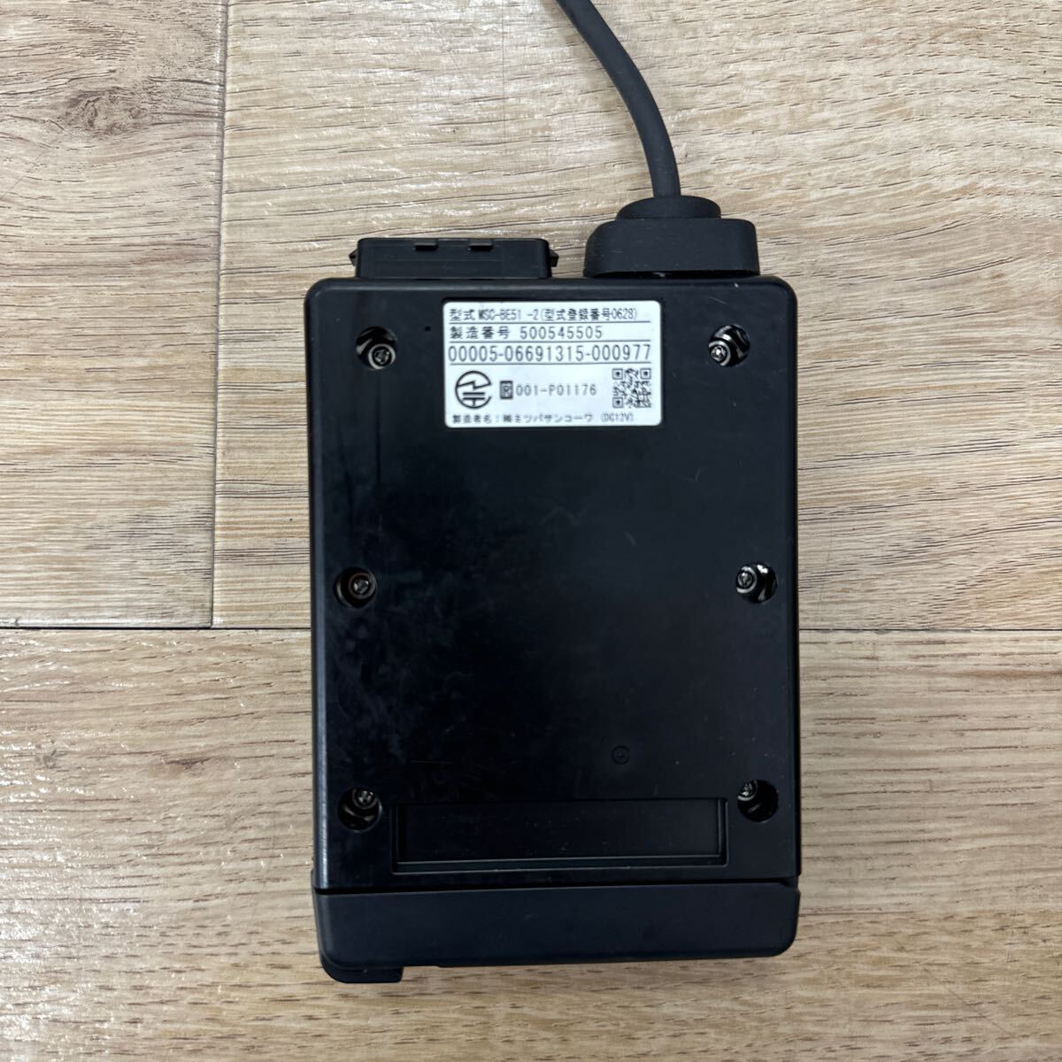中古 車載器 ETC バイク用 MSC-BE51 -2 二輪車用 アンテナ分離型 中古 車載器 ETC バイク用 MSC-BE51 -2 二輪車用 アンテナ分離型