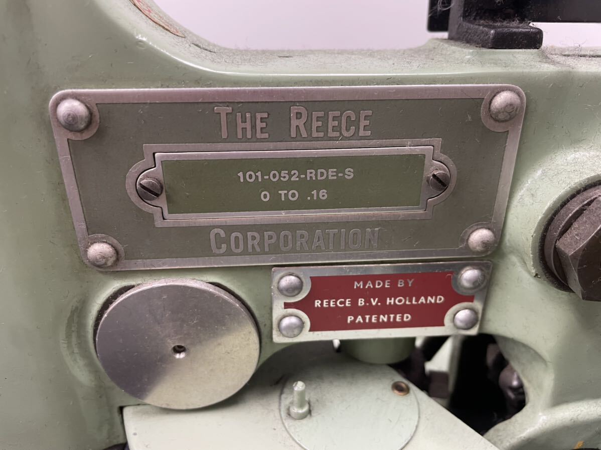 リース Reece 101 工業用ミシン 菊穴 丸穴 200V 縫製 の画像8