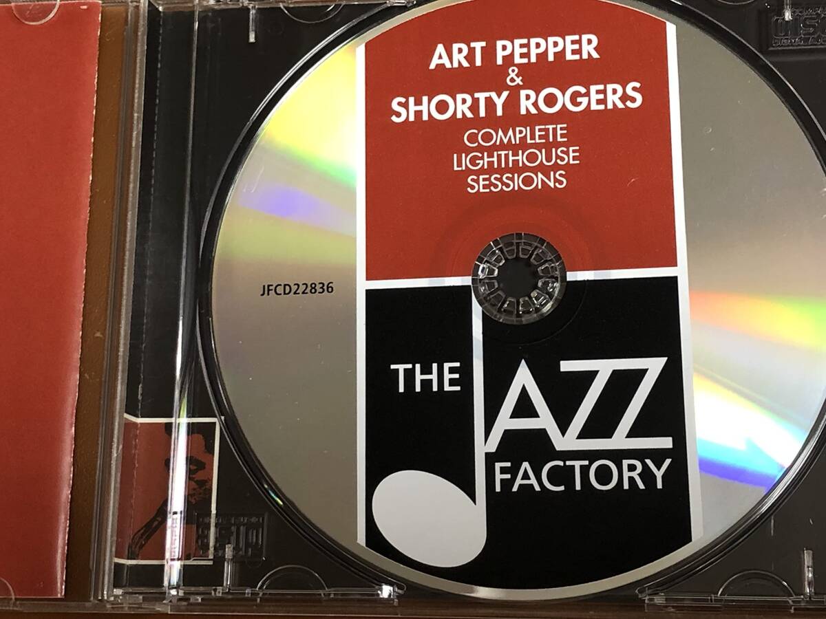 jamaica1468 中古JAZZ CD-良い ART PEPPER / COMPLETE LIGHTHOUSE SESSION アート・ペッパー 8436006498367 輸入盤_画像2