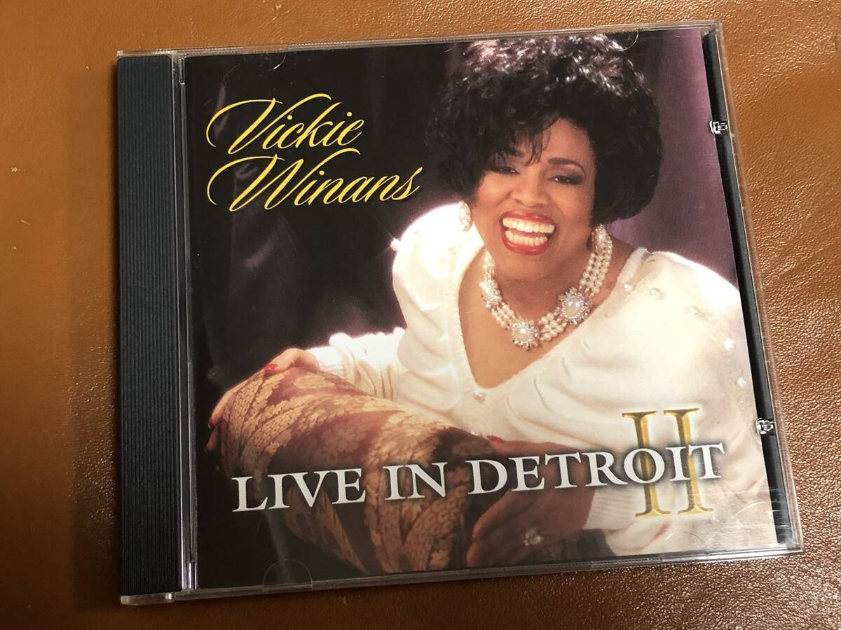 jamaica1459 中古JAZZ CD-良い VICKIE WINANS / Live In Detroit 2 ヴィッキー・ワイナンス 015095532527 輸入盤 Made in USA_画像1