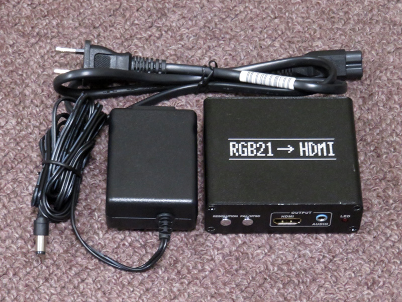 即決有★サンコーレアモノショップ★RGB21HDMI変換アダプタ RGBHDADP アナログRGB変換にの画像2