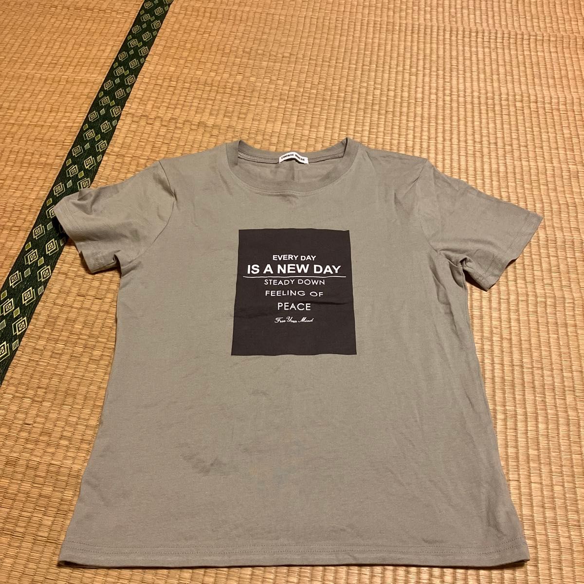 メンズ　レディース　キッズ　グリーン　半袖Tシャツ