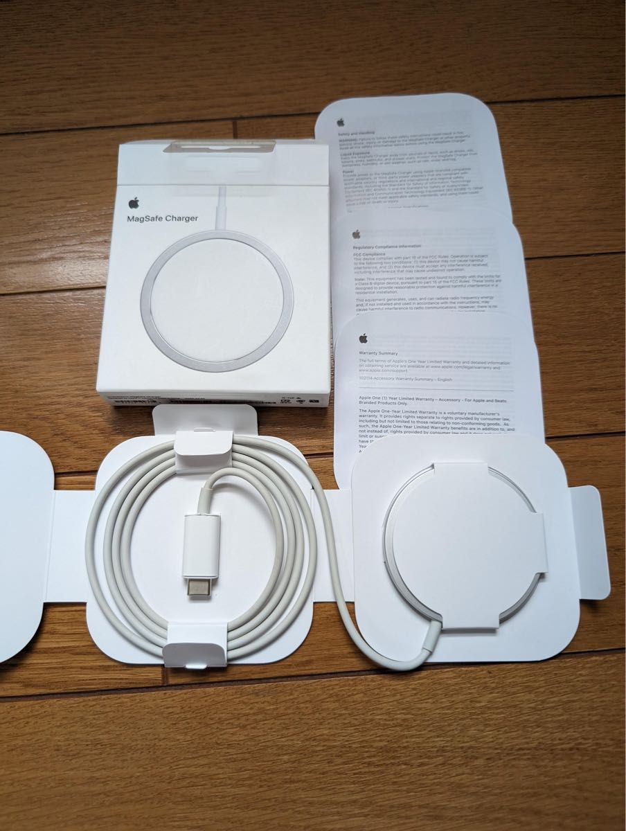 Apple MagSafe 充電器 純正 MHXH3AM/A 開封済美品