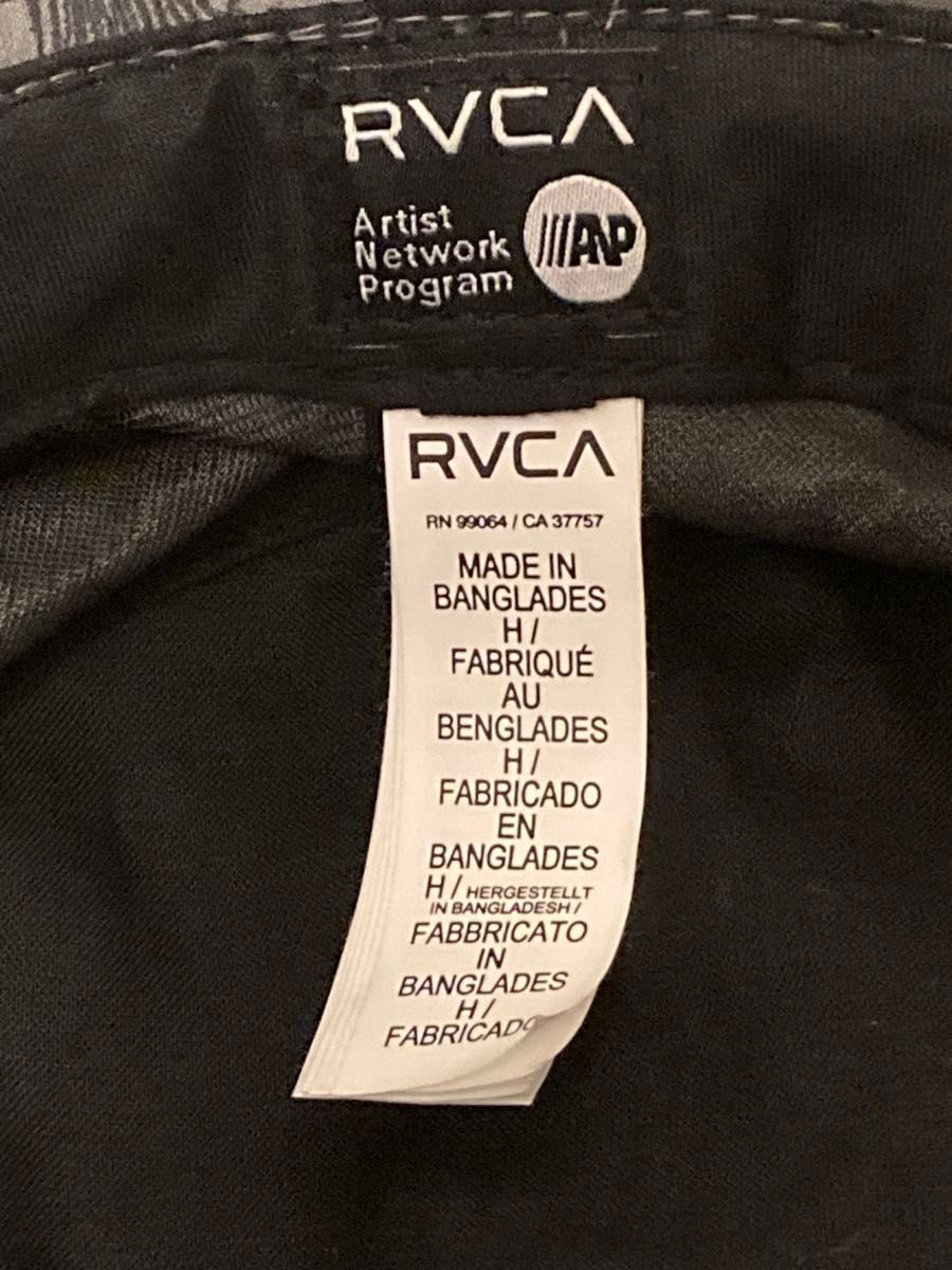 RVCA ハット 新品未使用品 フィッシュ柄 釣り バケットハット アウトドア　ポケット付き