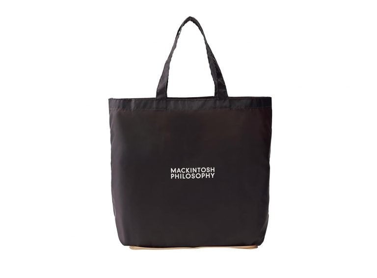 ◆新品 未開封 MACKINTOSH PHILOSOPHY マッキントッシュ フィロソフィー ポケッタブルトート エコバッグ ダークブラウン×ベージュ 付録◆_参考画像