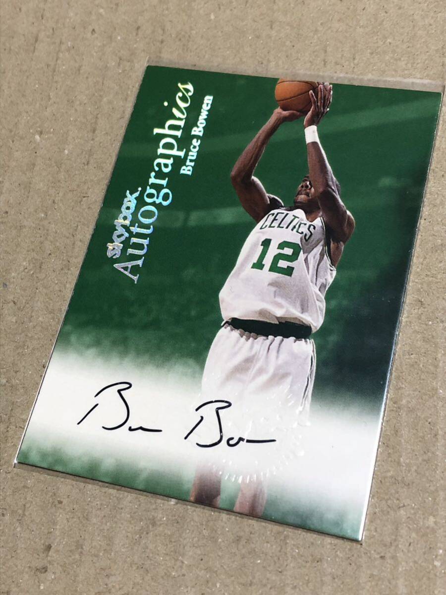 NBA SKYBOX Bruce Bowen Autograph Card_画像1
