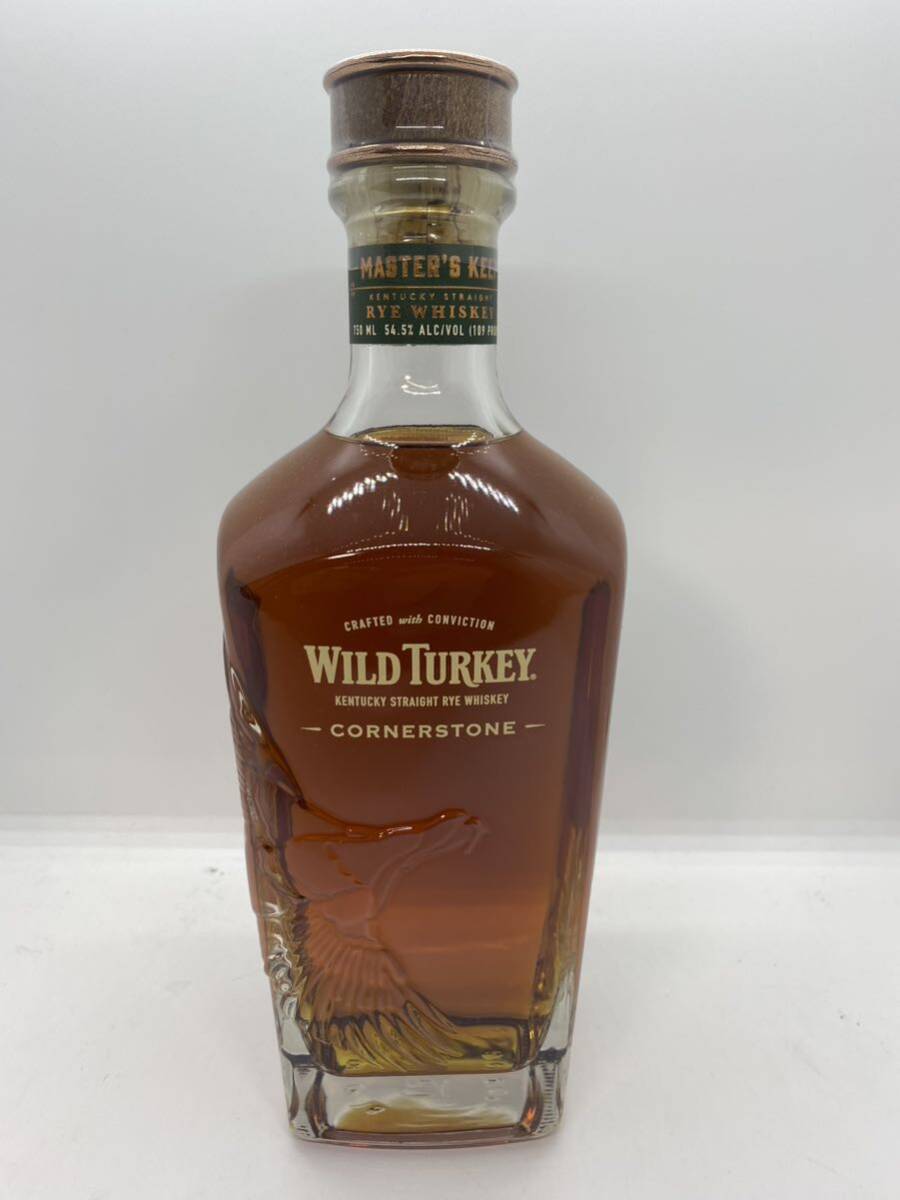 Wild Turkeyワイルドターキー マスターズキープ コーナーストーン54.5% 750ml _画像3