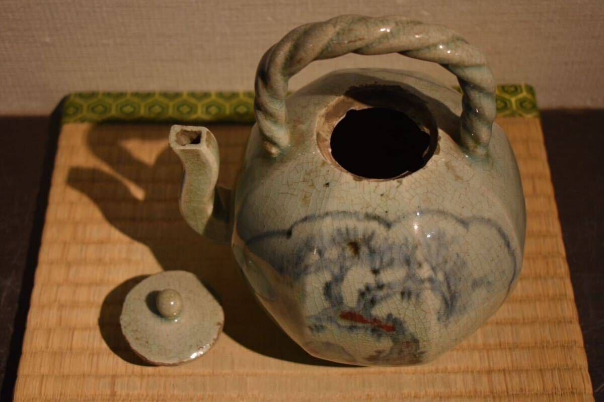 [GE]M440* Joseon Dynasty * Goryeo collector discharge goods * { large name goods } era Joseon Dynasty blue and white ceramics . sand water note / China old . morning . fine art antique goods hour substitute article work of art old work of art Korea 